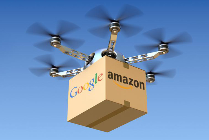 Google Drone & Amazon